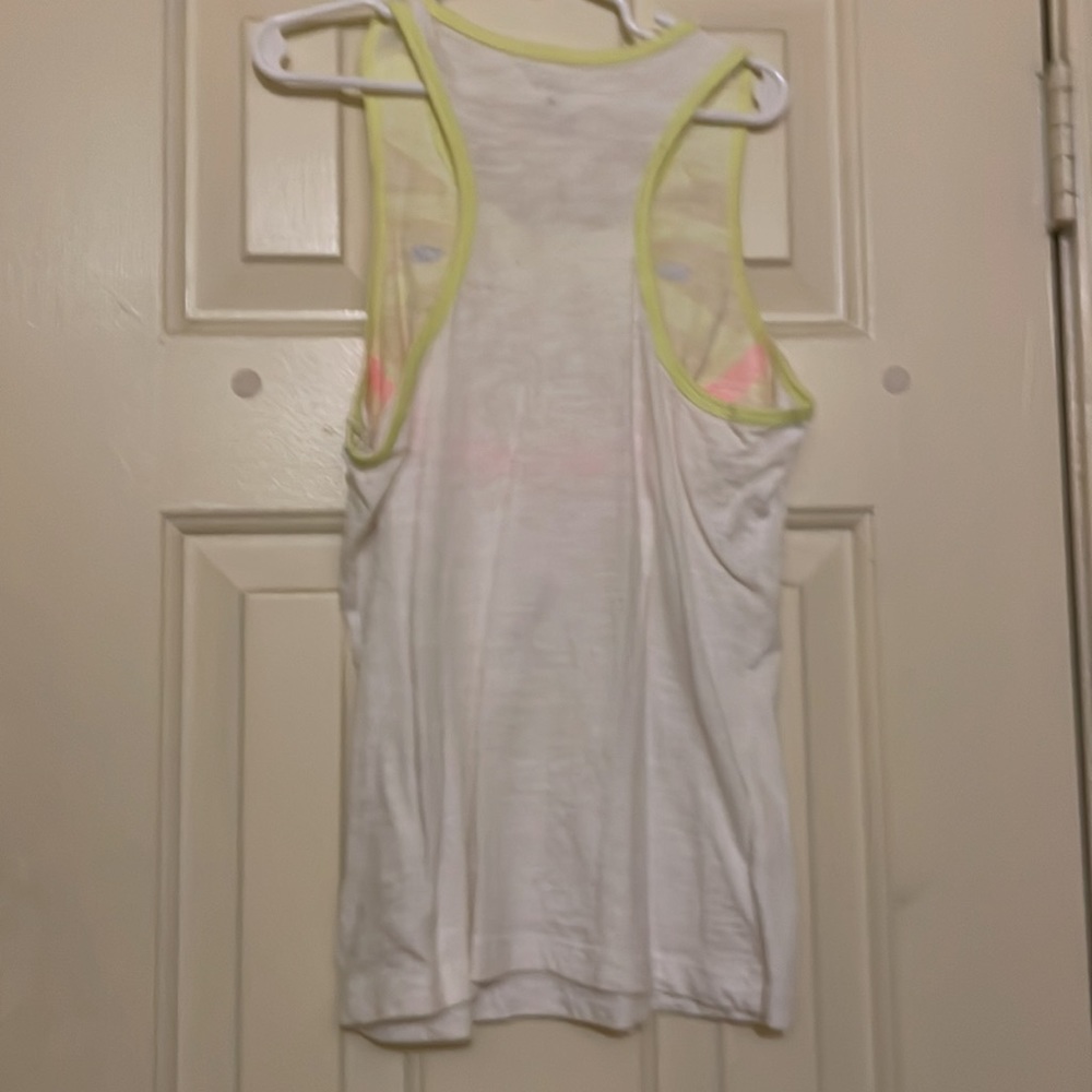 Carters bundle QTY 2 watermelon sequined tanks one white and one blue ๐ ๐๐ - Picture 3 of 4